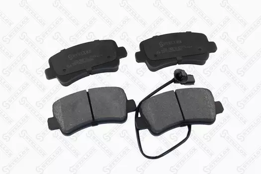Тормозные колодки дисковые задняя ось STELLOX 000 684B-SX