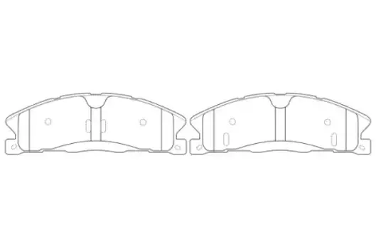 Тормозные колодки дисковые передняя ось STELLOX 000 738B-SX