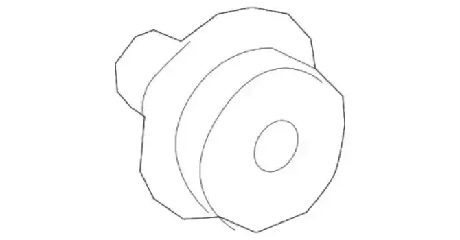 001991669864 КЛИПСА КРЕПЕЖНАЯ MB