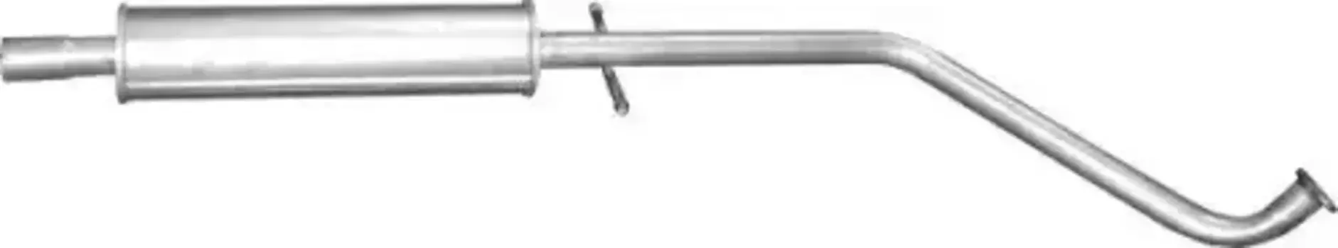 05.71 ПРИЕМНАЯ ТРУБА CHEVROLET LACETTI 1.4-1.6 POLMOSTROW