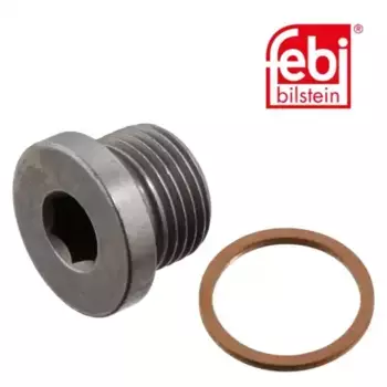 [07119905428] !пробка поддона с уплотн.кольцом\ BMW E60/E61/E63/E64/E65/E66/F01/X5/X6 31704 FEBI