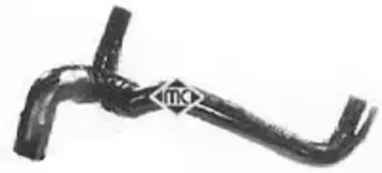 08394 METALCAUCHO ПАТРУБОК СИСТ.ОХЛ. VW GOLF/VENTO/PASSAT, SEAT TOLEDO/IBIZA 2.0 90-99