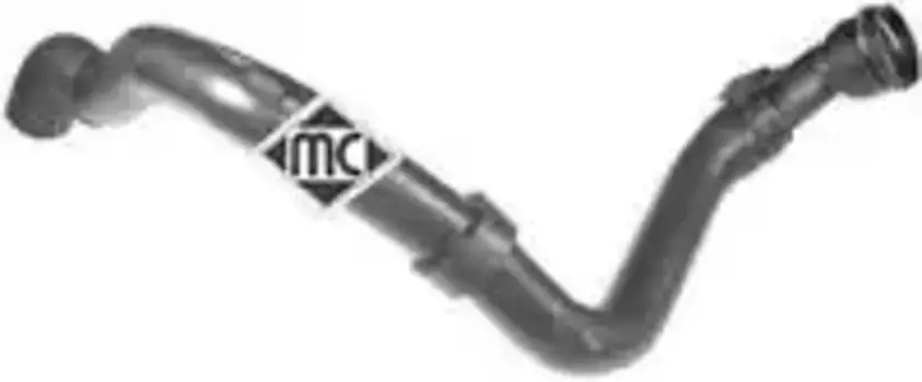 09328 Патрубок системы охлаждения Metalcaucho