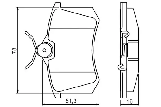 0 986 495 231 колодки дисковые з.!\ VW Golf/Bora 2.3-3.2i 00>, Citroen C8, Peugeot 807 02>