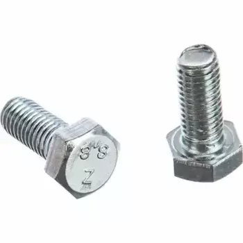 102967 Tech-Krep Болт DIN933 с шестигранной головкой оцинк. М8x20 12 шт - пакет 102967