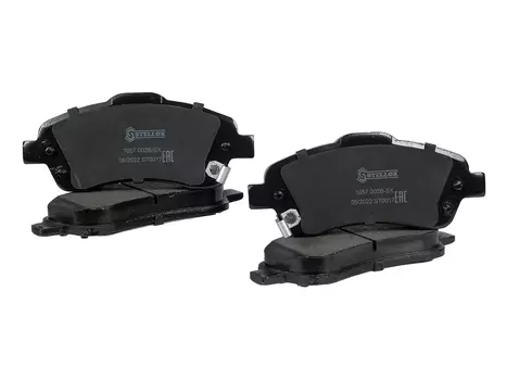 Тормозные колодки дисковые передняя ось STELLOX 1057 002B-SX