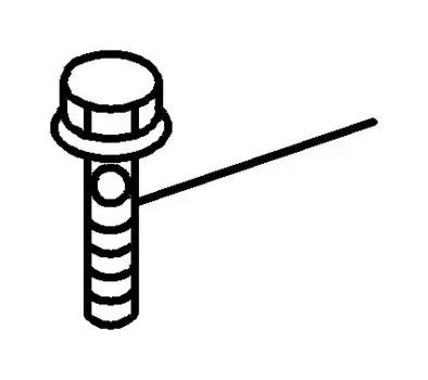 1096750860 БОЛТ-ШТУЦЕР КРЕПЛЕНИЯ МАСЛЯНОЙ ТРУБКИ ВЫСОКОГО ДАВЛЕНИЯ ISUZU