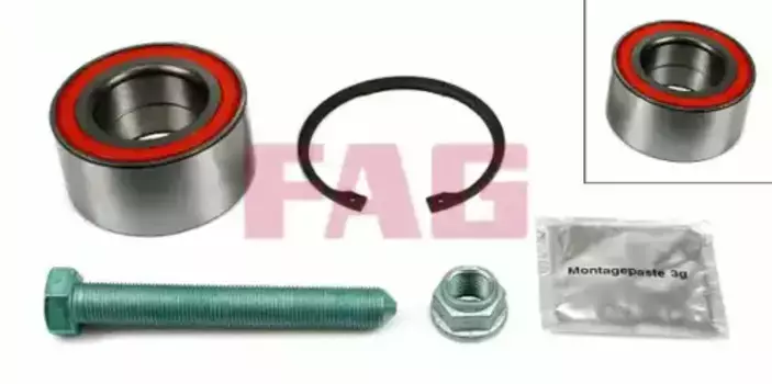 10/46=VKBA3450 [7M0598625A] !к-кт подшипника ступ.зад.\ VW Sharan 96> 713 6104 60 FAG