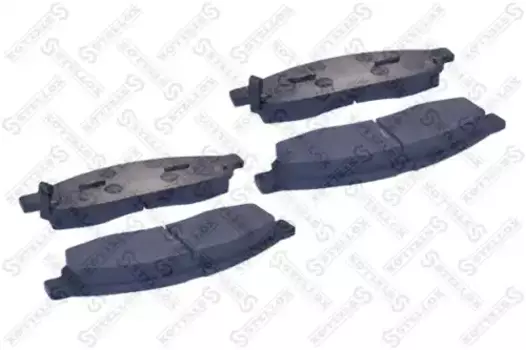 Тормозные колодки дисковые передняя ось STELLOX 1105 012B-SX