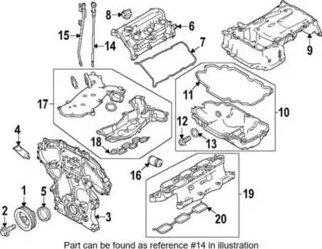 111405CA0B ЩУП УРОВНЯ МАСЛА NISSAN