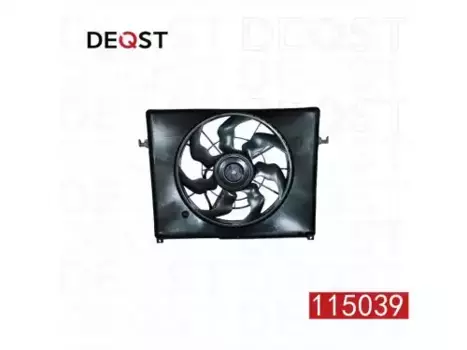 115039 Вентилятор радиатора двигателя HYUNDAI SANTA FE (CM) 03.06- DEQST