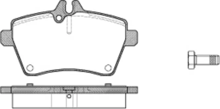 Тормозные колодки дисковые передняя ось STELLOX 1155 000-SX