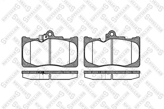 1191 002-SX 1180 02 [0446530410] !колодки дисковые п.\ Lexus GS 300/430 05>