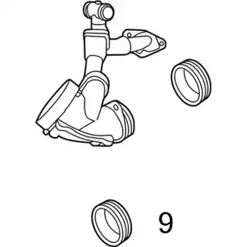 13717848151 Коробка воздухопритока !1-4 \BMW X5 E70, X6 E71