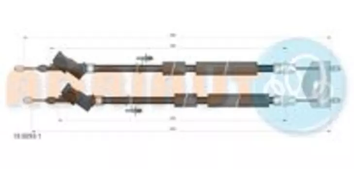 [1525803] !трос ручника\ Ford Focus 08>