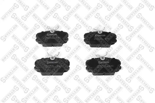 Тормозные колодки дисковые передняя ось STELLOX 156 010B-SX