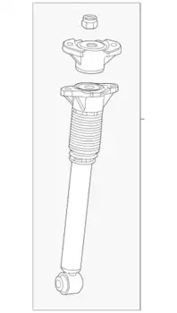 1673200230 SHOCK ABSORBER MB
