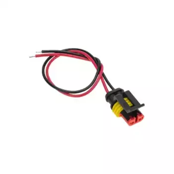 16-0303-9 DJ7031-1.5-11 автомобильный разъем штекер с проводом 20 см (3-контактный) REXANT