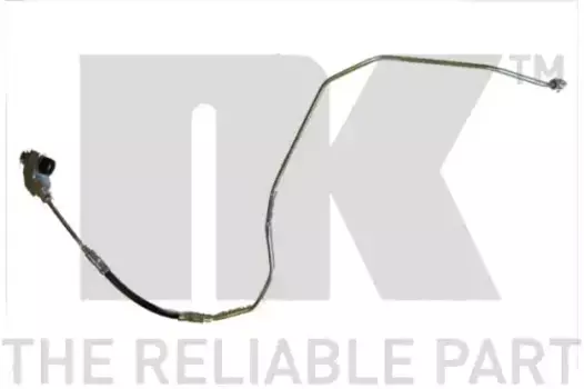 [1J0611763L] !шланг торм. зад. лев.\ VW Golf IV/Bora, Audi A3 1.8-3.2 98-05 L=800