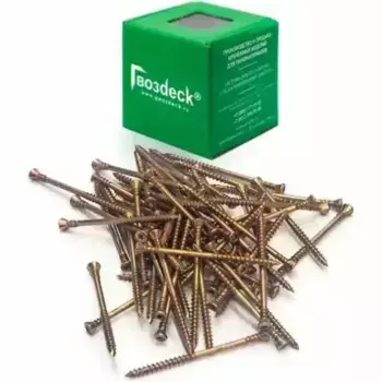 20423535YETXWG4 Гвозdeck Саморез ПОЛ Потай Пакет 3.5х35 T10 с битой 20423535YETXWG4