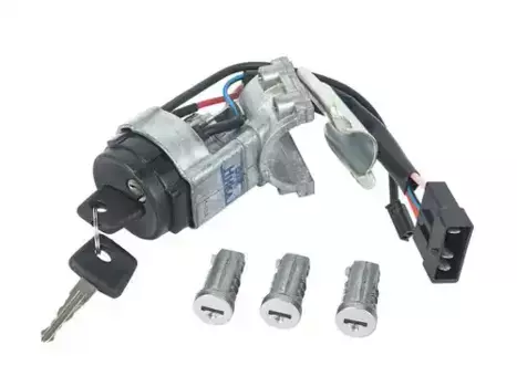 21236105006 Замок зажигания 2123 с личинками (иммобилайзер активир) (к-т) (НИКА)