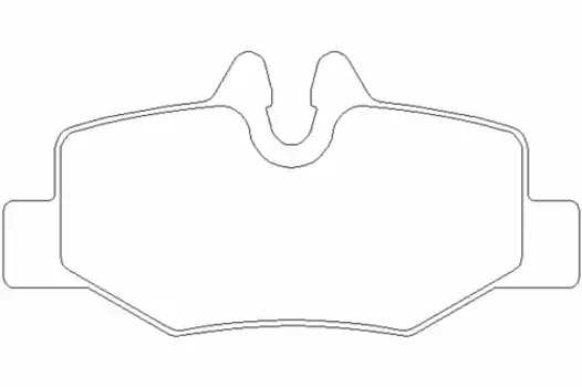 Тормозные колодки дисковые задняя ось TEXTAR 2400801