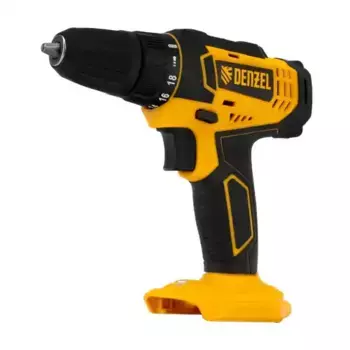 26117 Дрель-шуруповерт аккумуляторная CDL-18-0, Li-Ion, 18 В // Denzel