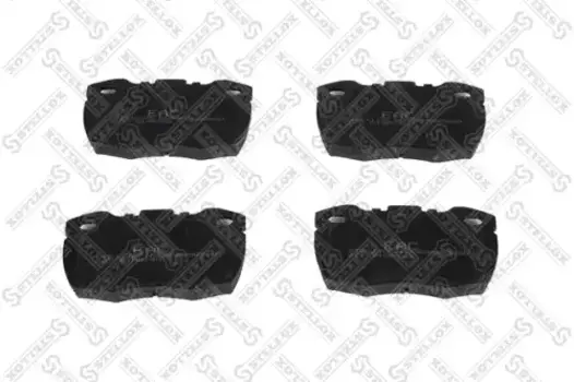 Тормозные колодки дисковые передняя ось STELLOX 277 010B-SX