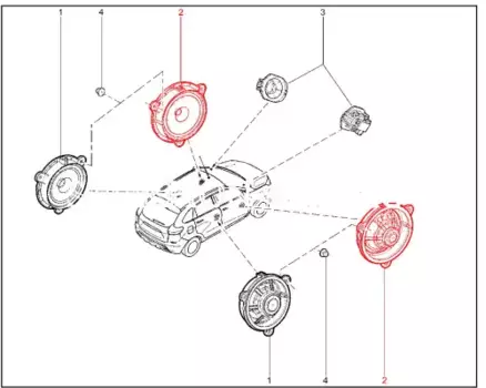 281563SG0A Громкоговоритель широкополосный