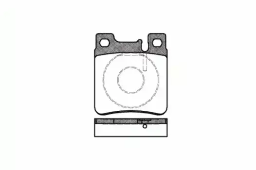 407 00 FDB799=571722B !колодки дисковые з.\ MB W140 91>/W202 94>/W210 97>/W220 2.8/3.2 98>