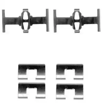 [45012030000] !ремк-т торм.колодок зад.\ Honda Accord 2.0i/2.3i 93-03 PFK394 TRW