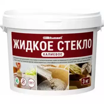 4607952907805 Bitumast Калиевое жидкое стекло 3 кг 4607952907805