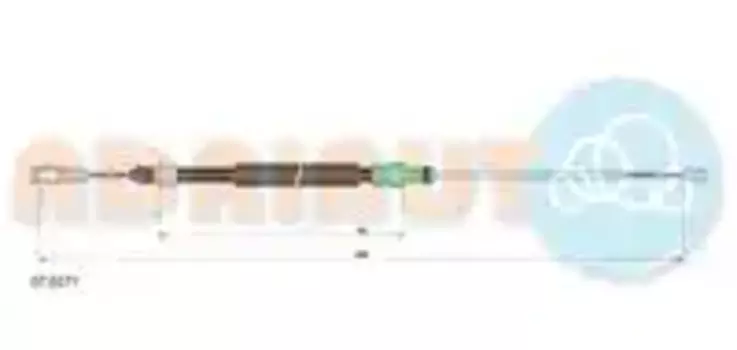 [4745R5] !трос ручника\ Citroen C5 All 00> disc