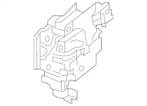 4K1837016L Замок двери перед. прав. audi A6,A7, Q8 19-- 4K1837016L VAG