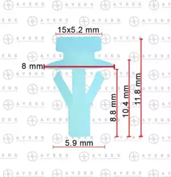 4L0837485 Защита кромки AVERS