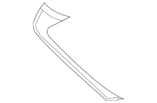 51497045866 Облицовка багажной двери П BMW