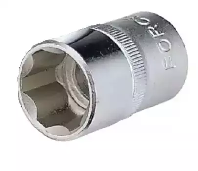 54719 1/2' ГОЛОВКА 6 ГРАННАЯ ДЛЯ СОРВАННЫХ ГАЕК 19ММ 'FORCE' ТАЙВАНЬ, СТРАНА ВВОЗА РФ