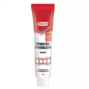 55258 3, 3TON ТР-103 АВТОГЕРМЕТИК-ПРОКЛАДКА СЕРЫЙ 180Г, РОССИЯ TP-103