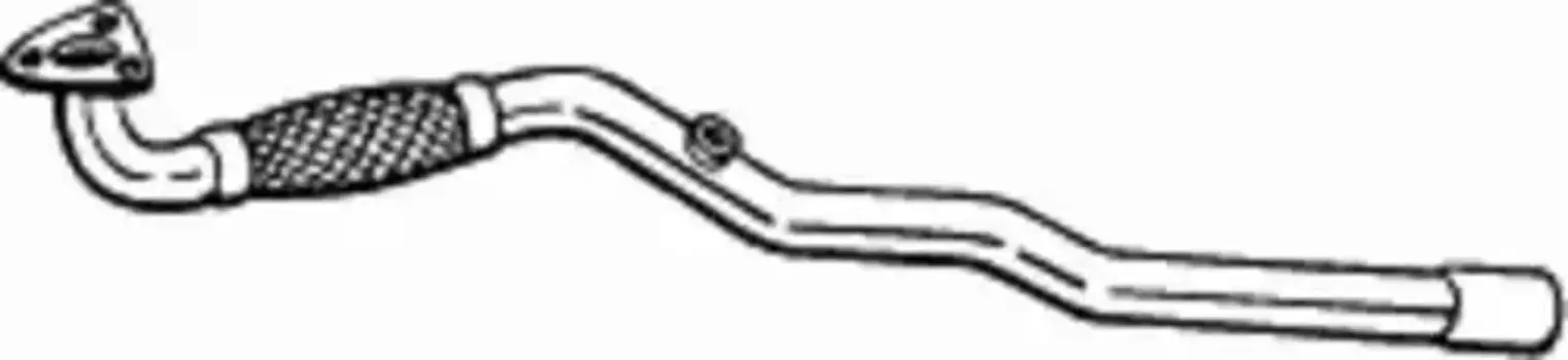 [5852135] !труба глушителя приемная\ Opel Astra/Zafira 1.8i 16V 00> 852-455 BOSAL