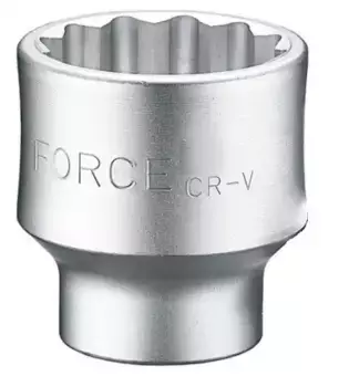 58938 58938 1' Головка 12гр. 38 мм FORCE