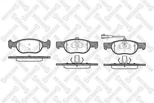 599 031B-SX 588 31 !колодки дисковые п.\ Fiat Brava/Bravo 1.6i 16V 103HP 96-01