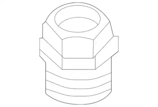 5J0941141B Гайка для центрирования VAG