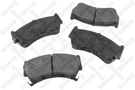 Тормозные колодки дисковые передняя ось STELLOX 603 012B-SX