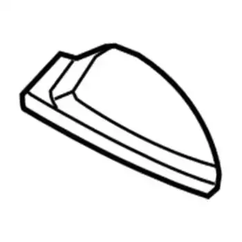 61679805541 Щиток хромированный Л ! \BMW MINI Countryman R60, Paceman R61