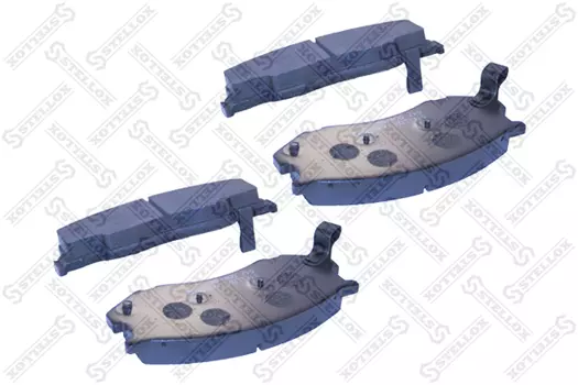 Тормозные колодки дисковые передняя ось STELLOX 647 004-SX