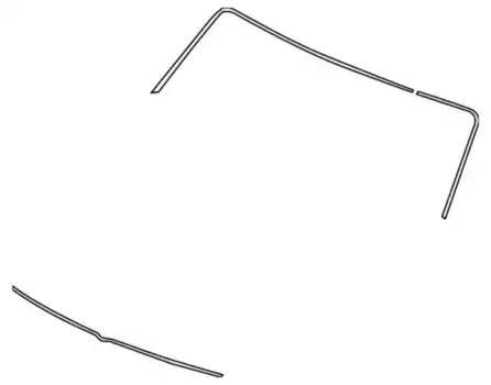 73127TY0000 Резиновый уплотнитель НОВЫЙ, ОРИГИНАЛЬНЫЙ! HONDA