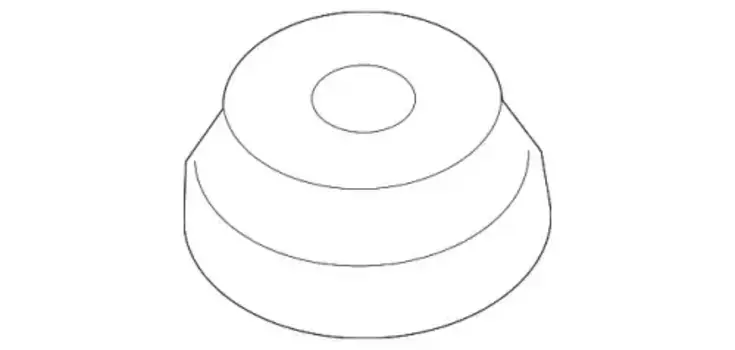 74172-TLA-A01 CUSHION (LOWER) HONDA