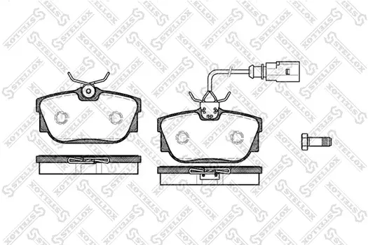 778 000B-SX 767 00 !колодки дисковые з.\ VW T4 1.8/2.0/2.5/1.9D/TD/2.4D &Syncro 90-98 диск 15'