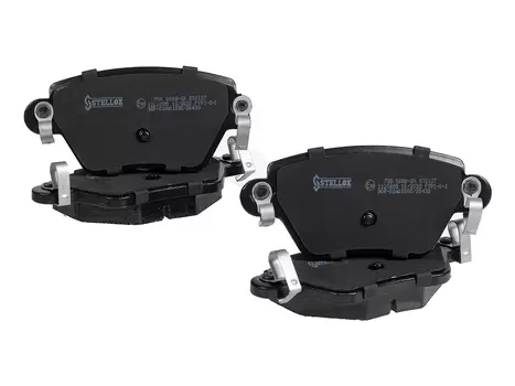 Тормозные колодки дисковые задняя ось STELLOX 788 000B-SX