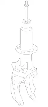 7P6413031AK АМОРТИЗАТОР, ГАЗОНАПОЛНЕННЫЙ VAG